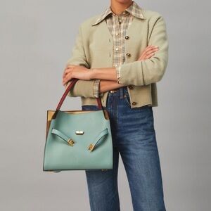 Tory Burch - lee radziwill double bag in Rivulet